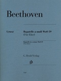 Cover: Ludwig van Beethoven - Bagatelle a-moll WoO 59 (F&uuml;r Elise) - Henle, G&uuml;nter