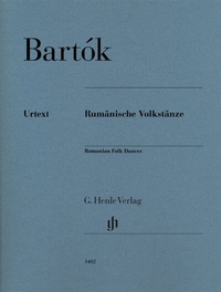 Abbildung von: Béla Bartók - Rumänische Volkstänze - Henle, Günter