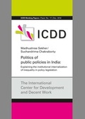 Cover: Politics of public policies in India - Kassel University Press