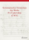 Cover: Systematisches Verzeichnis der Werke P. I. Cajkovskijs - Schott Music