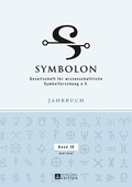 Cover: Symbolon - Band 20 - Peter Lang Verlag