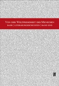 Cover: Die Weltfremdheit des Menschen - Edition Art & Science