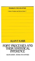 Cover: Point Processes and Their Statistical Inference - CRC Press