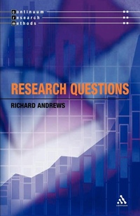 Enlarge image Cover: Research Questions - Continuum International Publishing Group Ltd.