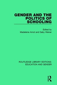 Bild: Gender and the Politics of Schooling - Routledge