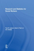 Cover: Research and Statistics for Social Workers - Routledge