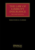 Cover: The Law of Liability Insurance - CRC Press