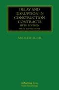 Abbildung von: Delay and Disruption in Construction Contracts - CRC Press