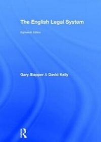 Enlarge image Cover: The English Legal System - Routledge
