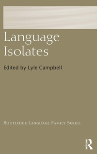 Enlarge image Cover: Language Isolates - Routledge