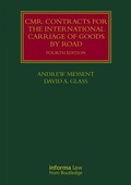 Cover: CMR: Contracts for the International Carriage of Goods by Road - CRC Press