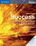 Cover: Success International English Skills for Cambridge IGCSE (R) Student's Book - Cambridge University Press