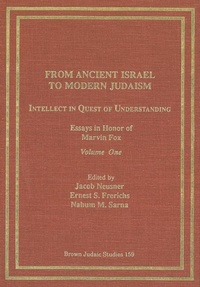Enlarge image Cover: From Ancient Israel to Modern Judaism: Intellect in Quest of Understanding Vol. 1 - Wipf & Stock Publishers