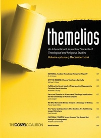 Enlarge image Cover: Themelios, Volume 41, Issue 3 - Wipf & Stock Publishers