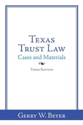 Cover: Texas Trust Law - AUTHORHOUSE