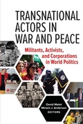 Cover: Transnational Actors in War and Peace - Georgetown University Press
