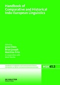 Cover: Handbook of Comparative and Historical Indo-European Linguistics - De Gruyter Mouton
