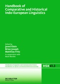 Cover: Handbook of Comparative and Historical Indo-European Linguistics - De Gruyter Mouton