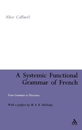 Cover: A Systemic Functional Grammar of French - Continuum International Publishing Group Ltd.