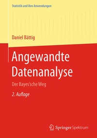 Enlarge image Cover: Angewandte Datenanalyse - Springer Spektrum