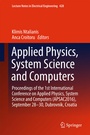 Cover: Applied Physics, System Science and Computers - Springer