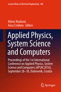 Cover: Applied Physics, System Science and Computers - Springer