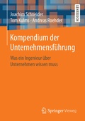 Cover: Kompendium der Unternehmensf&uuml;hrung - Springer Vieweg
