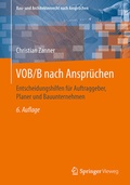Cover: VOB/B nach Anspr&uuml;chen - Springer Vieweg