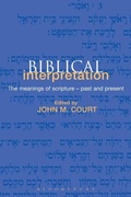 Cover: Biblical Interpretation - Continuum Publishing Corporation