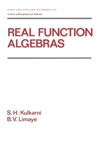 Abbildung von: Real Function Algebras - CRC Press