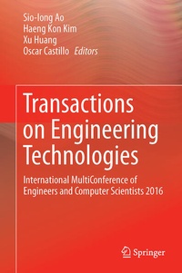 Enlarge image Cover: Transactions on Engineering Technologies - Springer
