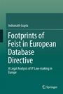 Cover: Footprints of Feist in European Database Directive - Springer