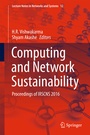 Cover: Computing and Network Sustainability - Springer