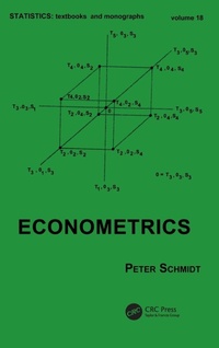 Enlarge image Cover: Econometrics - CRC Press