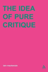 Enlarge image Cover: Idea of Pure Critique - Mansell Publishing