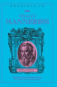 Abbildung von: Readings in Italian Mannerism - Peter Lang Verlag