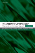 Cover: The Anatomy of Corporate Law - OUP eBook