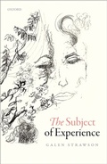 Cover: The Subject of Experience - OUP eBook