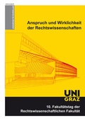 Cover: Anspruch und Wirklichkeit der Rechtswissenschaften - Leykam
