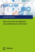 Cover: Neue Formate der digitalen Gesundheitskommunikation - Nomos