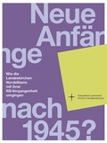 Cover: Neue Anf&auml;nge nach 1945? - Lutherische V.-G.