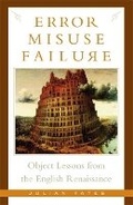 Cover: Error, Misuse, Failure - University of Minnesota Press