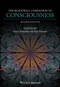 Cover: The Blackwell Companion to Consciousness - Wiley