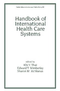 Cover: Handbook of International Health Care Systems - CRC Press