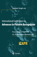 Cover: International Conference on Advances in Pattern Recognition - Springer
