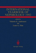 Cover: International Yearbook of Nephrology 1992 - Springer