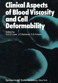 Cover: Clinical Aspects of Blood Viscosity and Cell Deformability - Springer