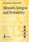 Cover: Measure, Integral and Probability - Springer