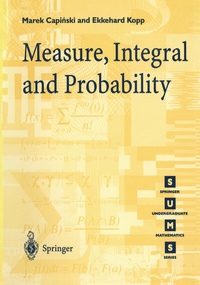 Enlarge image Cover: Measure, Integral and Probability - Springer