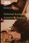 Cover: Universal Access and Assistive Technology - Springer